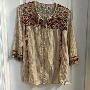Johnny was workshop blouse